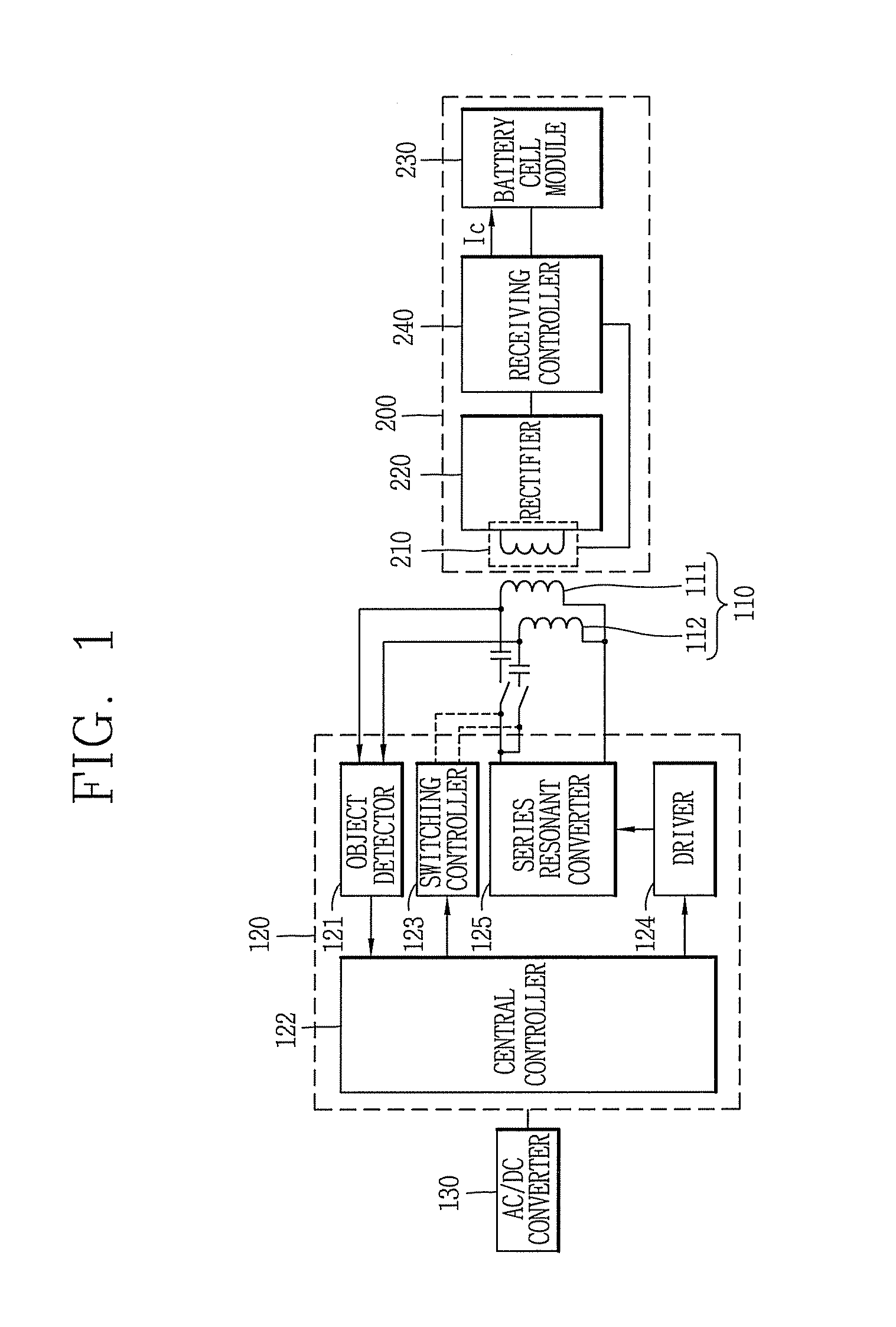 Wireless power transmitting device for wireless power communication system