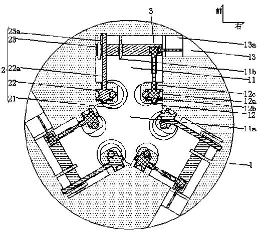 Adjusting method of cutting knife body of gastric cancer tumor pathological section treatment device