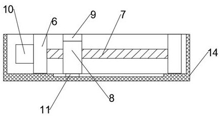 Rapid plugging device for gas control reserved pipe