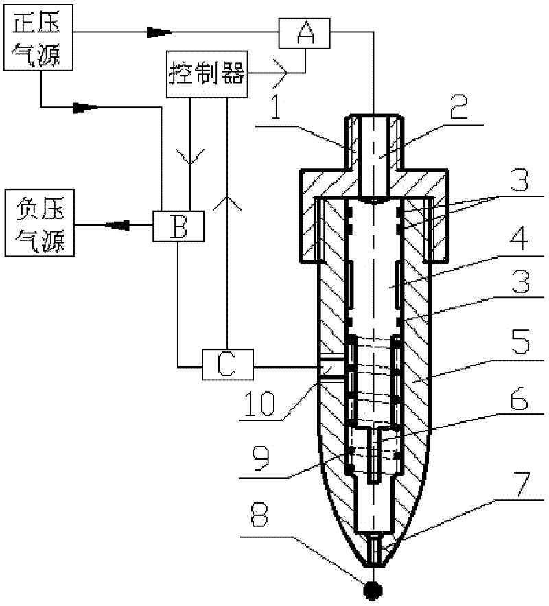 Seeding nozzle with self-cleaning and anti-blocking functions and seeding device with nozzle