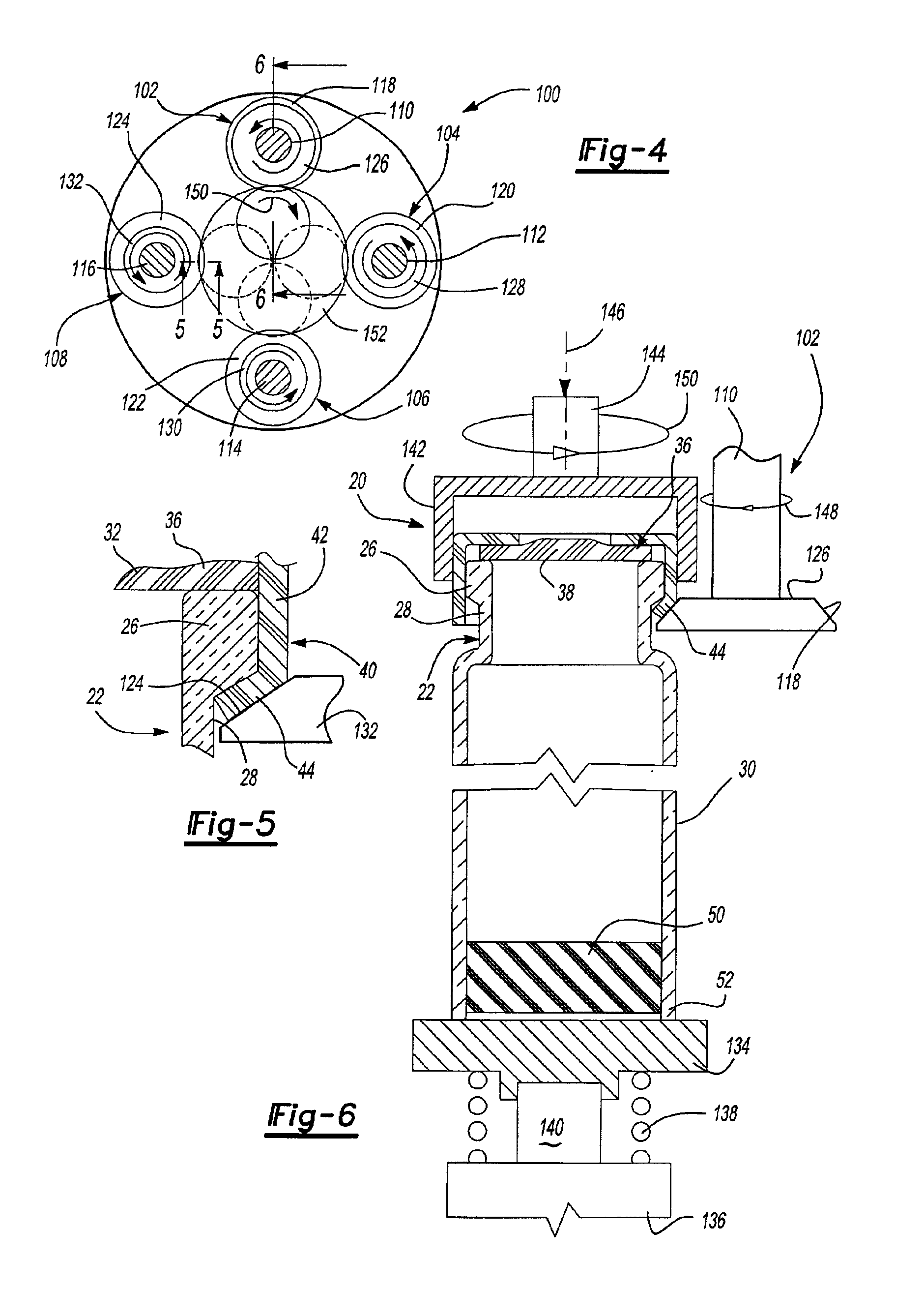 Method of sealing a cartridge or other medical container with a plastic closure