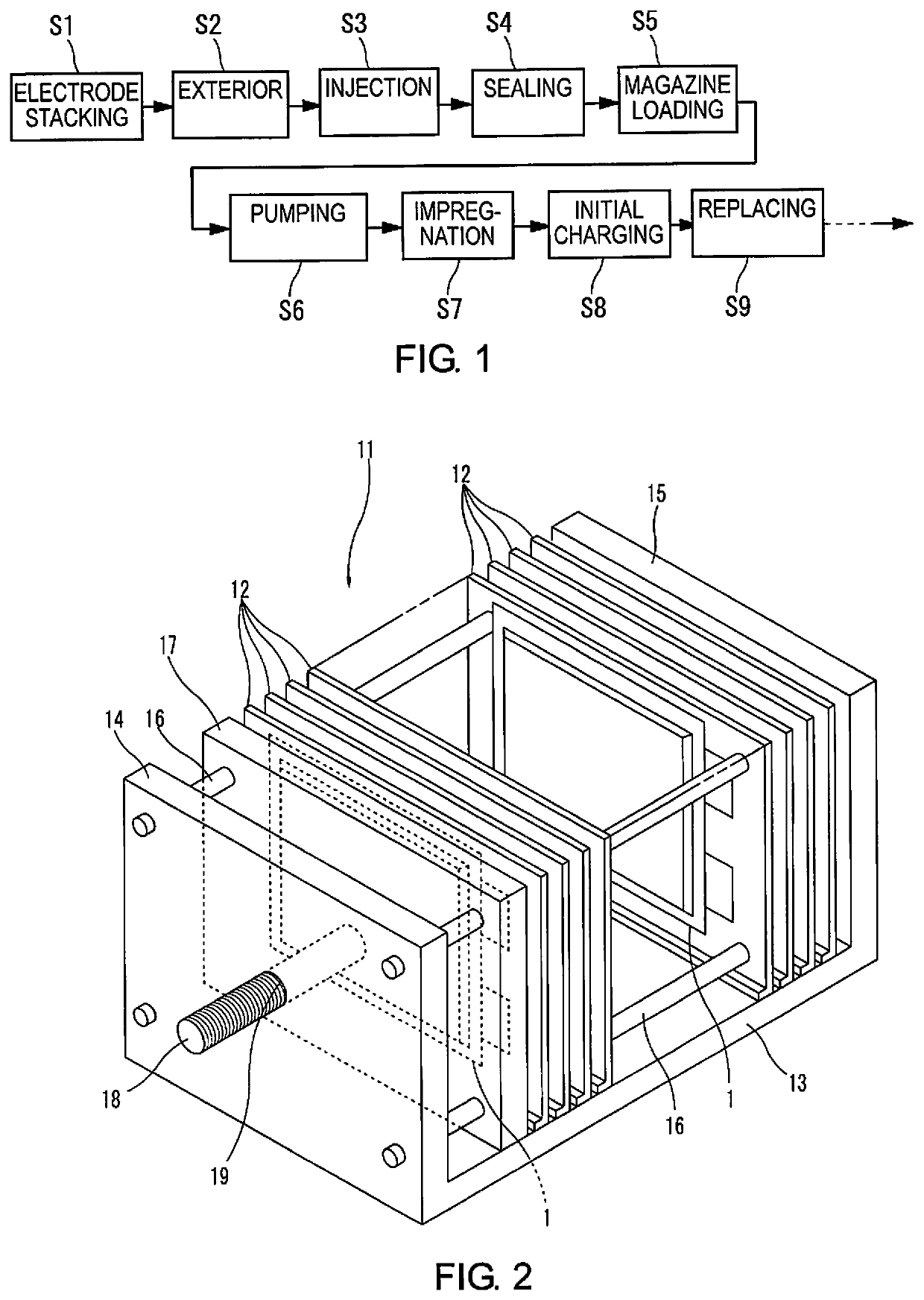 Method for manufacturing film-covered battery