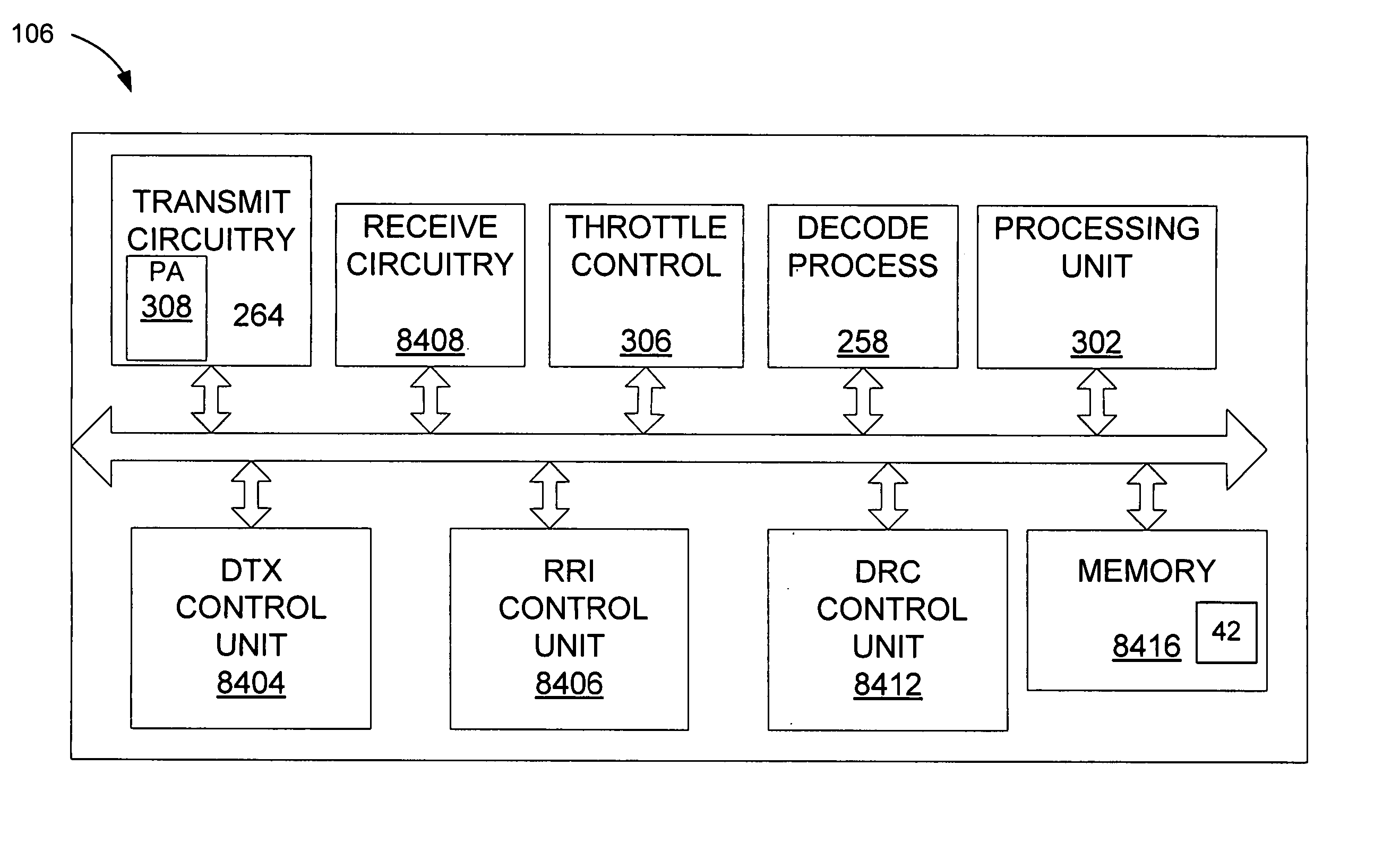 Method and apparatus for reverse link throttling in a multi-carrier wireless communication system