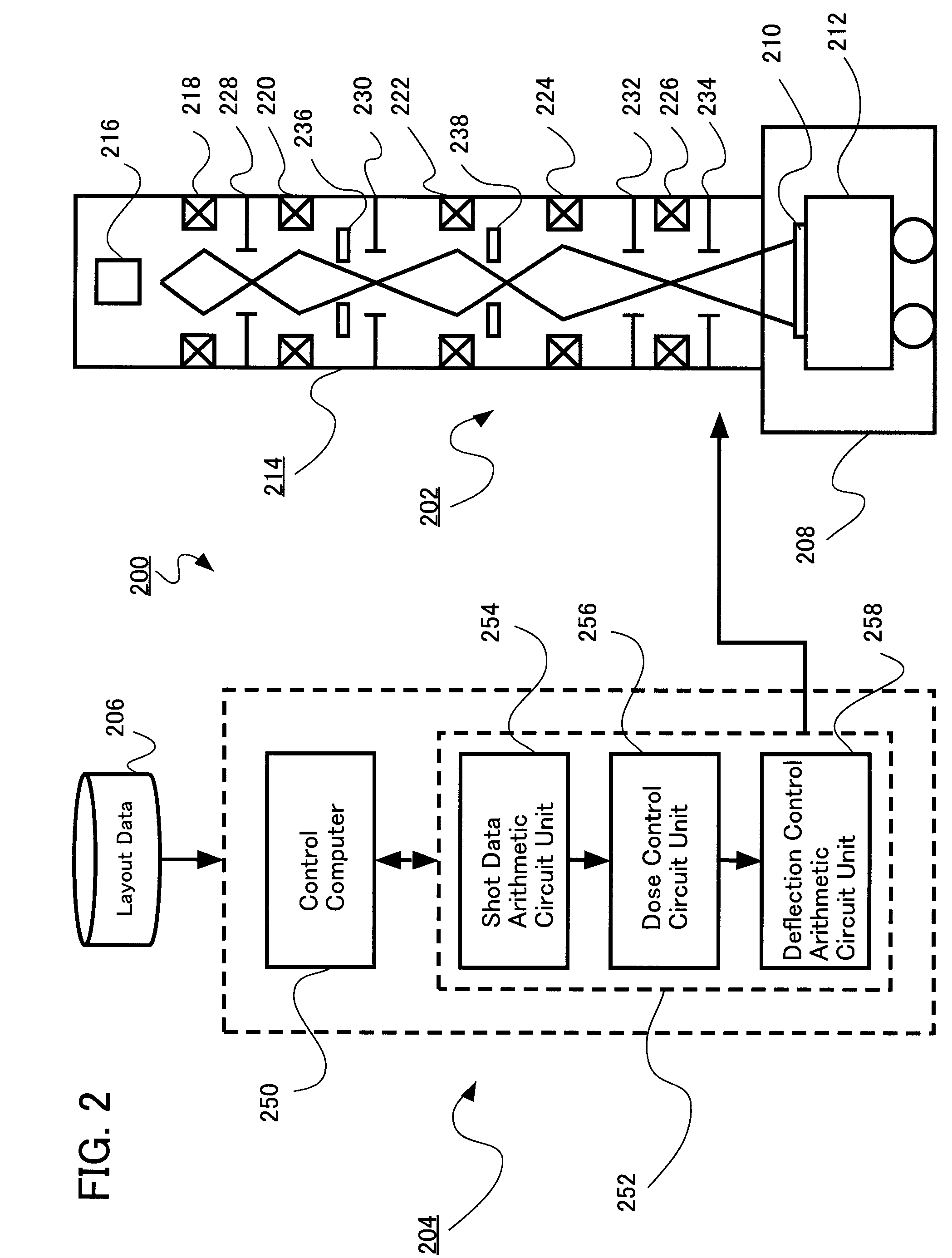Writing error diagnosis method for charged particle beam photolithography apparatus and charged particle beam photolithography apparatus
