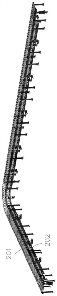 Logistics rotary production line