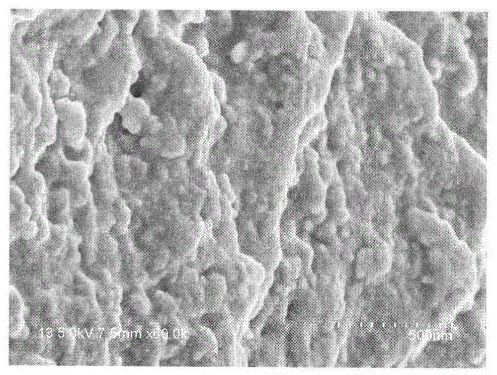 Method for preparing nano SiO2 composite starch/polyvinyl alcohol membrane