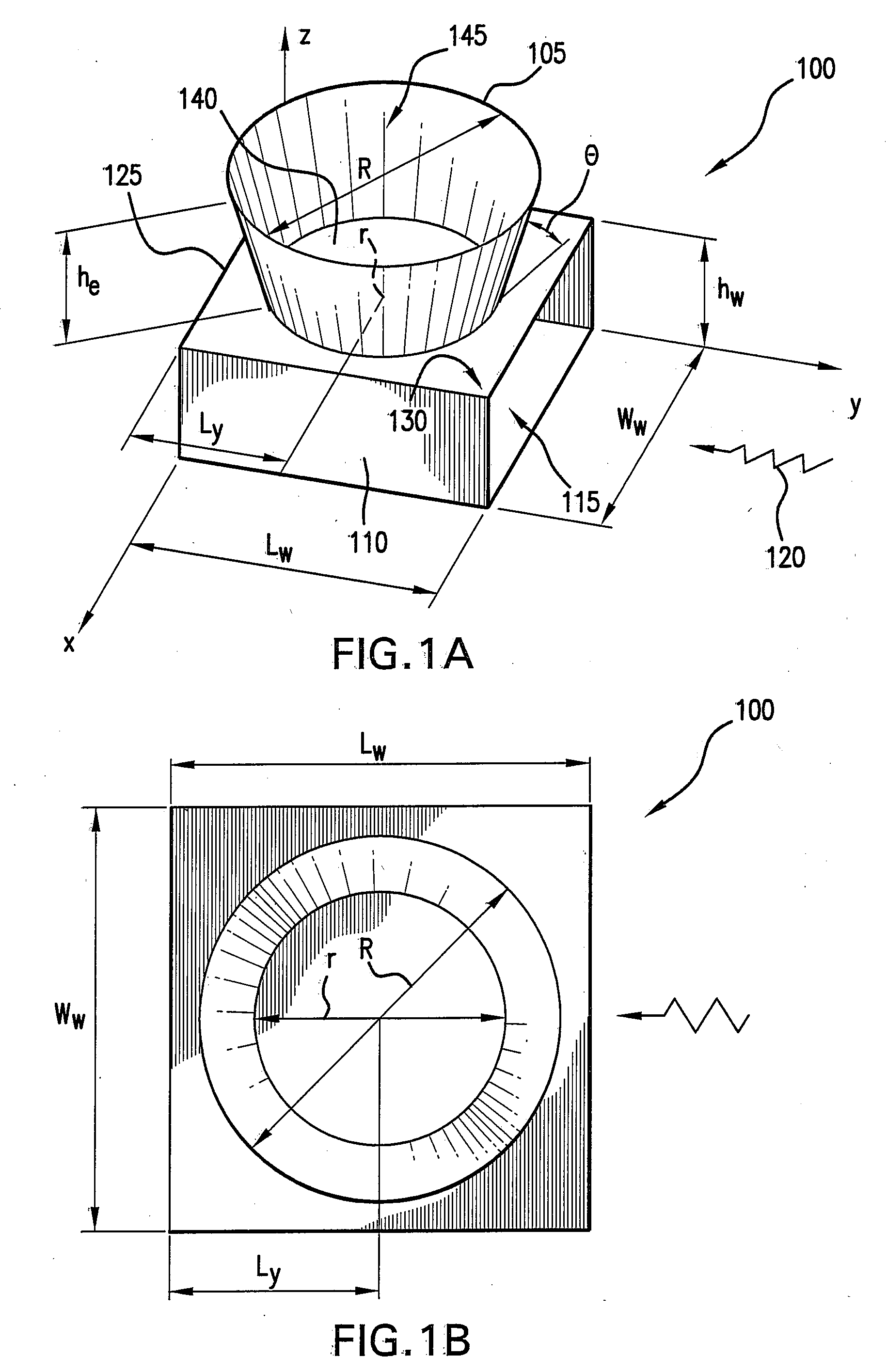 Integrated waveguide antenna and array