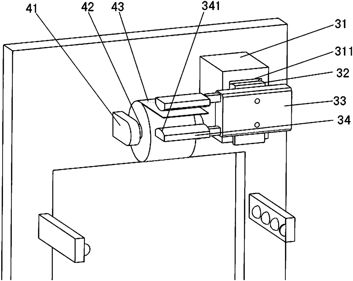 Semi-automatic corrugated carton sealing device