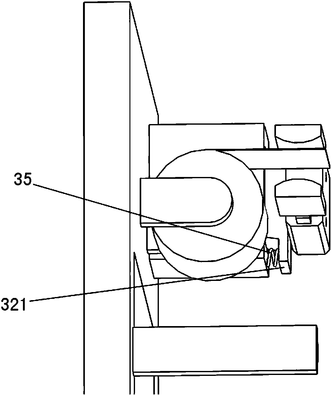 Semi-automatic corrugated carton sealing device