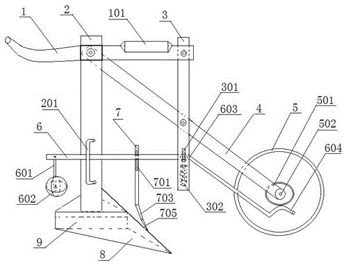 Plough and soil removal device
