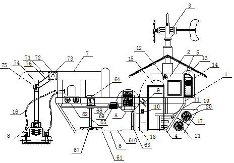 Dredging equipment for water conservancy project