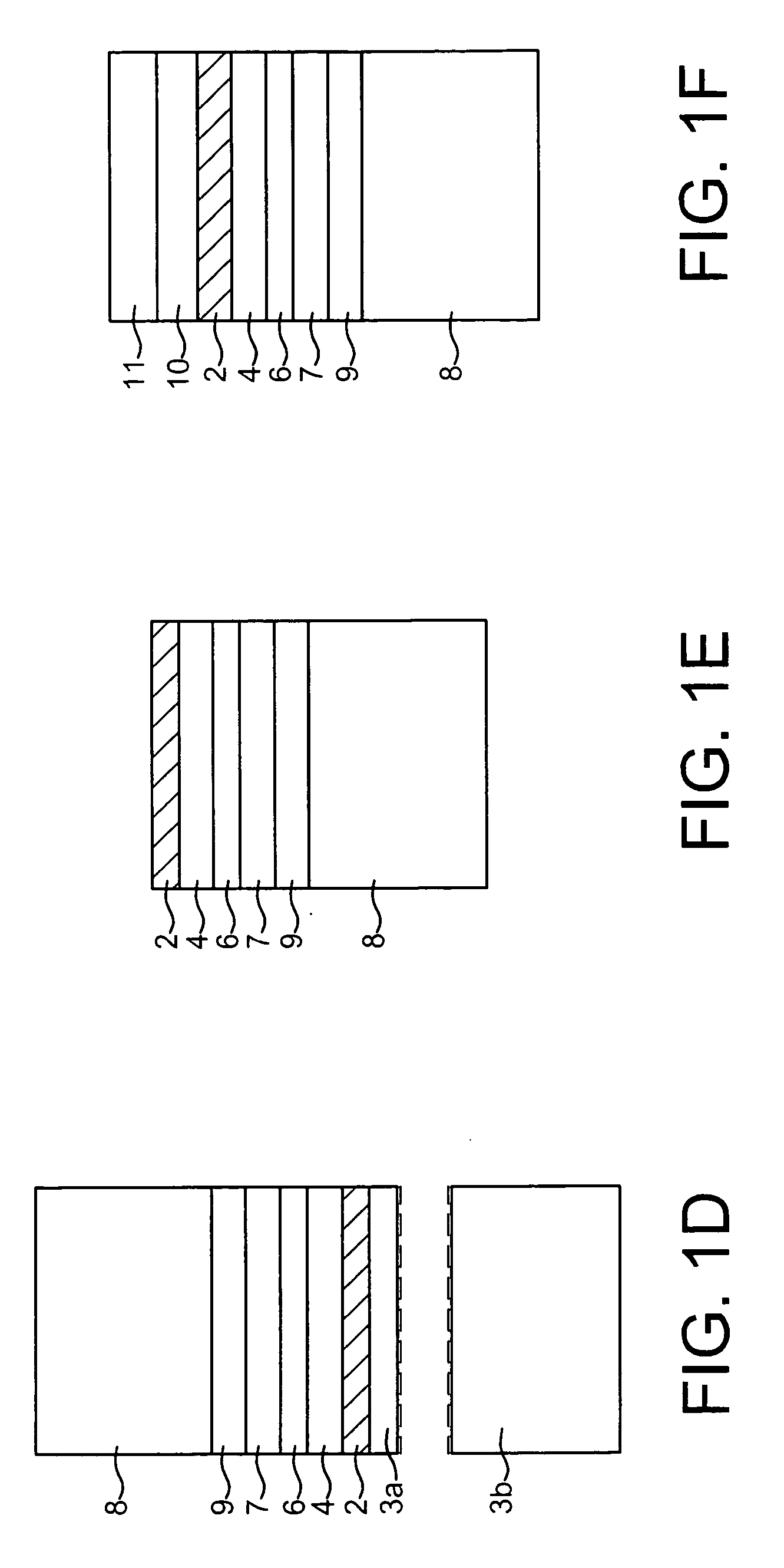 Method for producing multilayers on a substrate