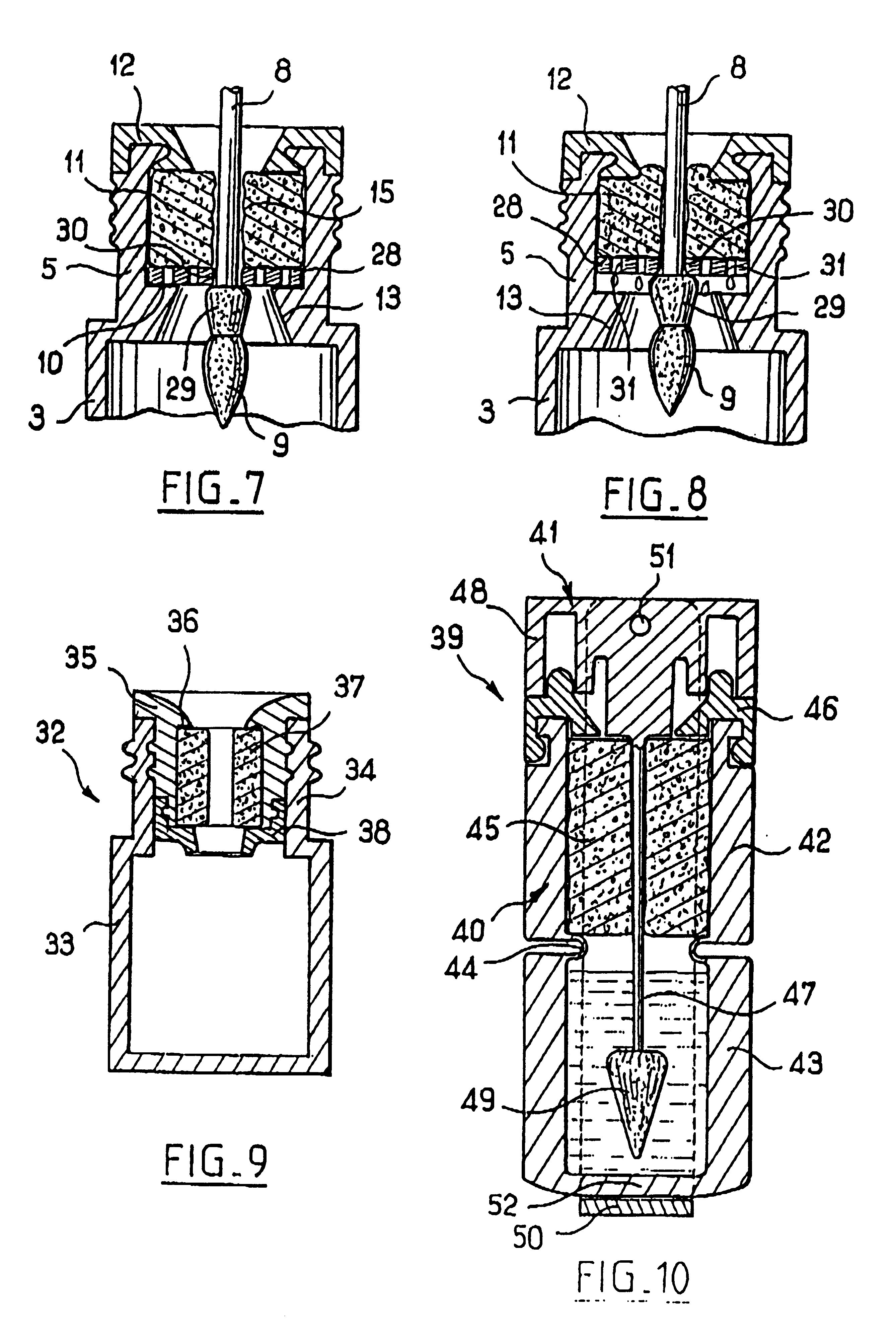 Packaging and applicator device, and a refill element for such a device