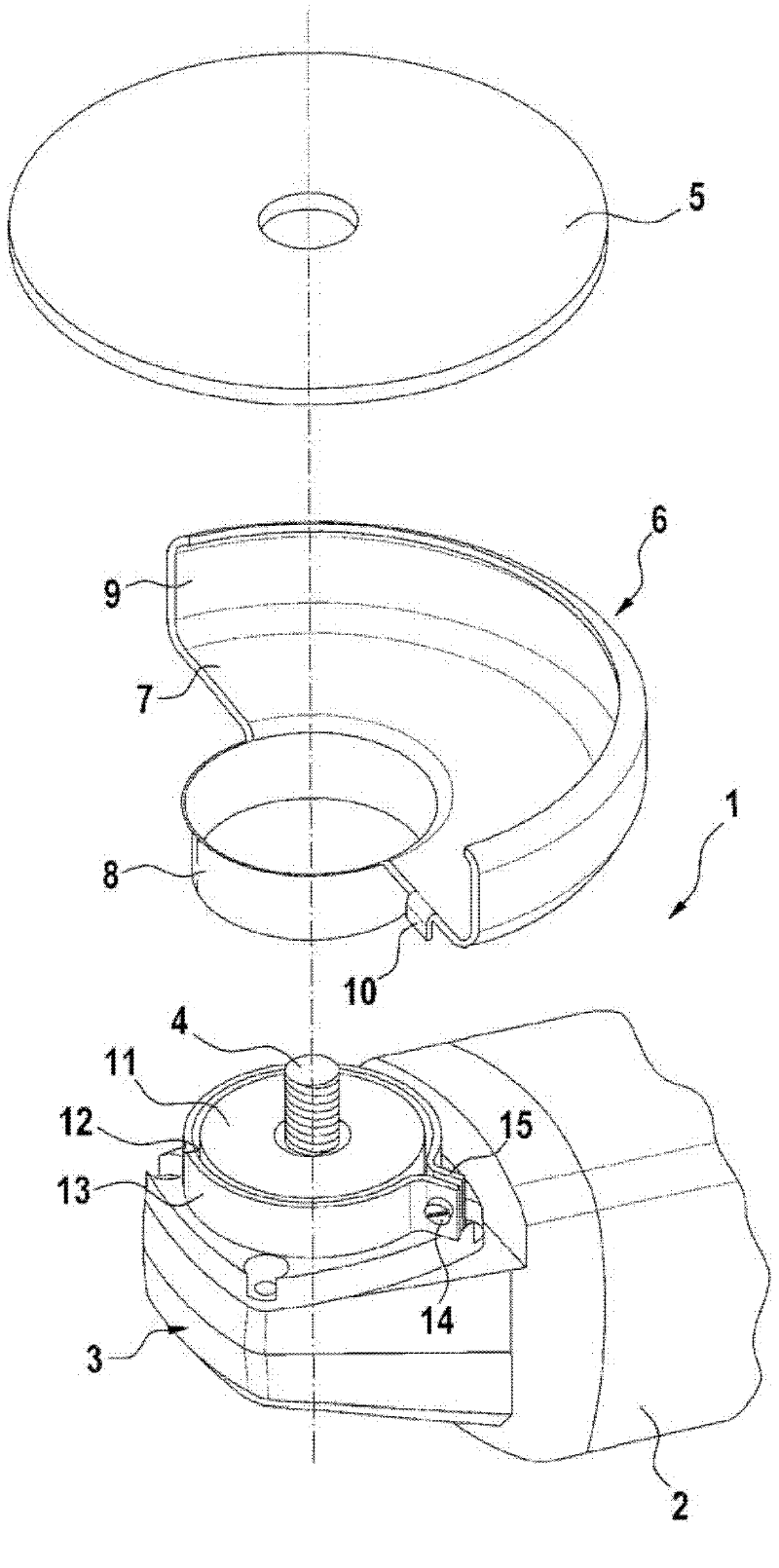 Machine tool having a protective cover