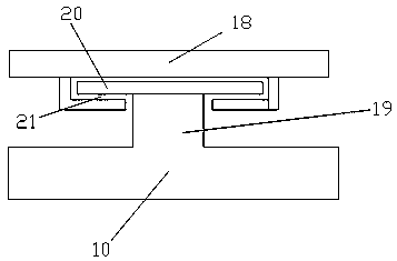 Embedded type shaft coupling structure