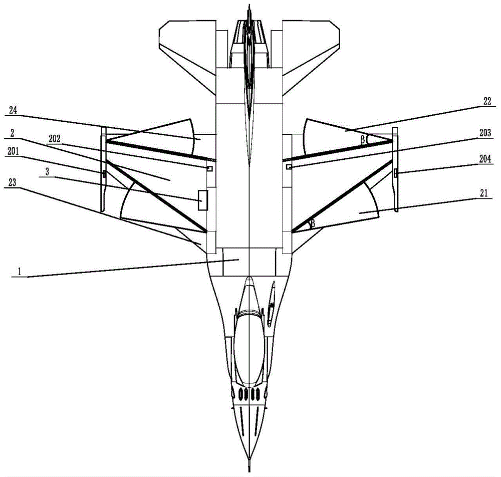 A kind of target drone flight control system and flight control method