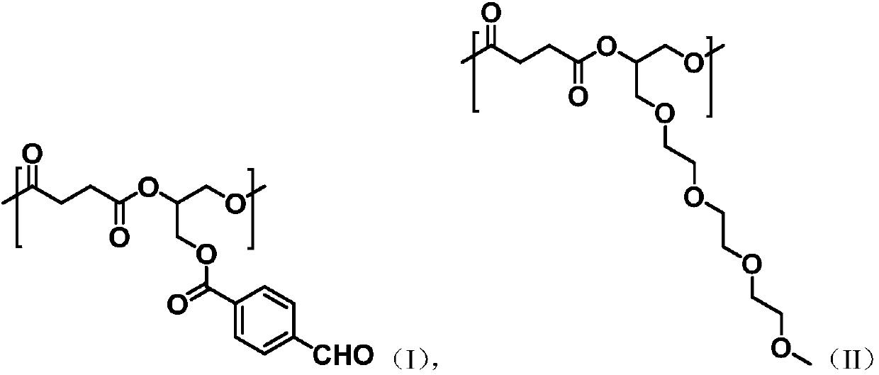 Biodegradable hydrogel as well as preparation and application thereof