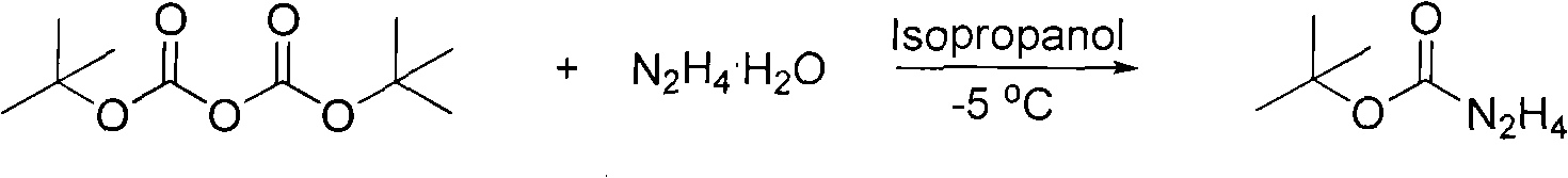 Preparation method for tert-butyl carbazate