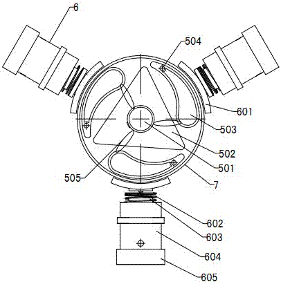A pvc-o pipe radial stretching device and its processing method