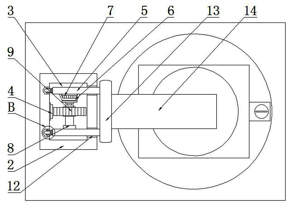 Grinding device for vitamin C sodium phosphate and use method of grinding device