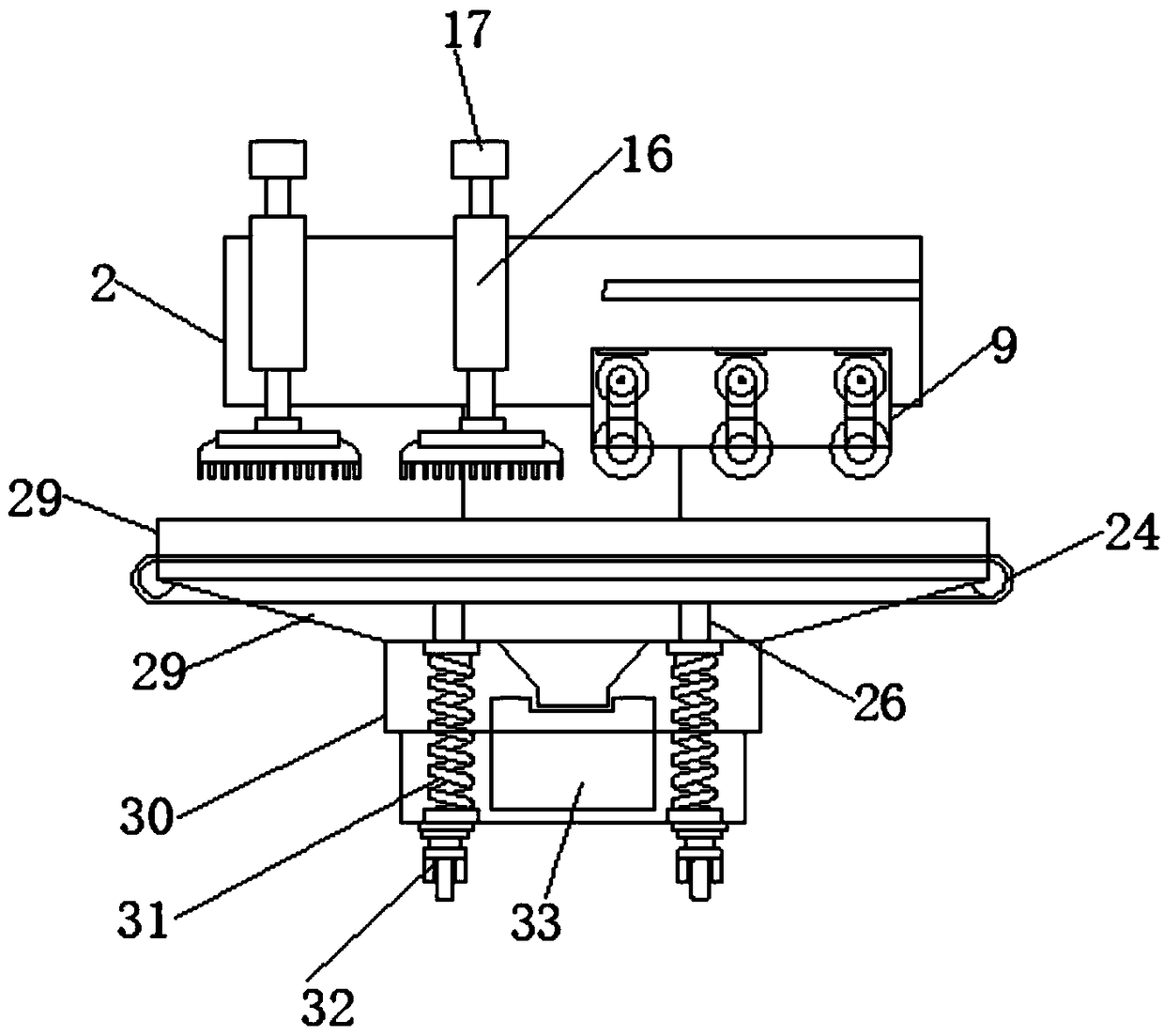Metal grinding device used for processing metal and capable of automatically driving and conveniently adjusting size