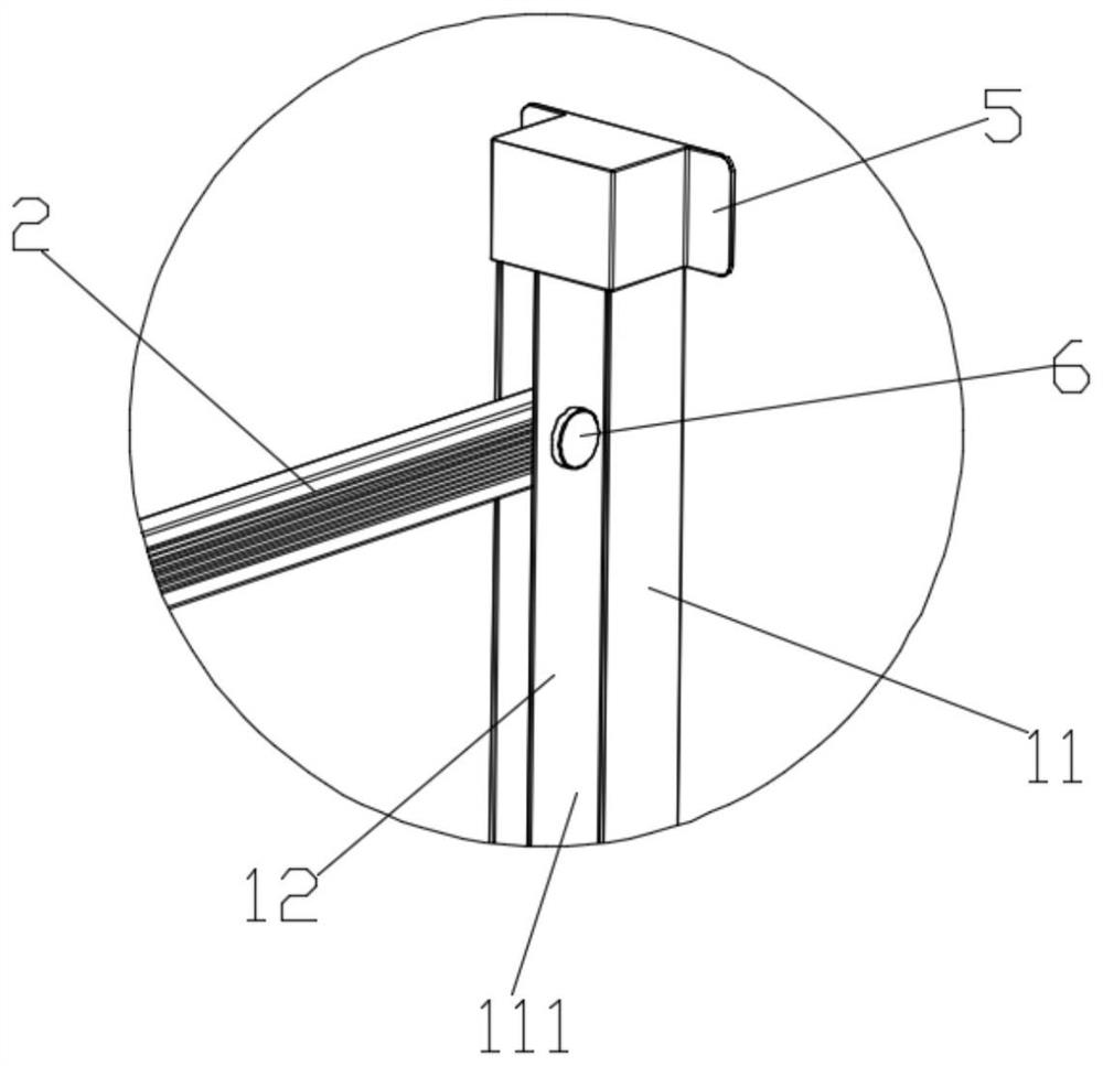 Wall-attached type airing device