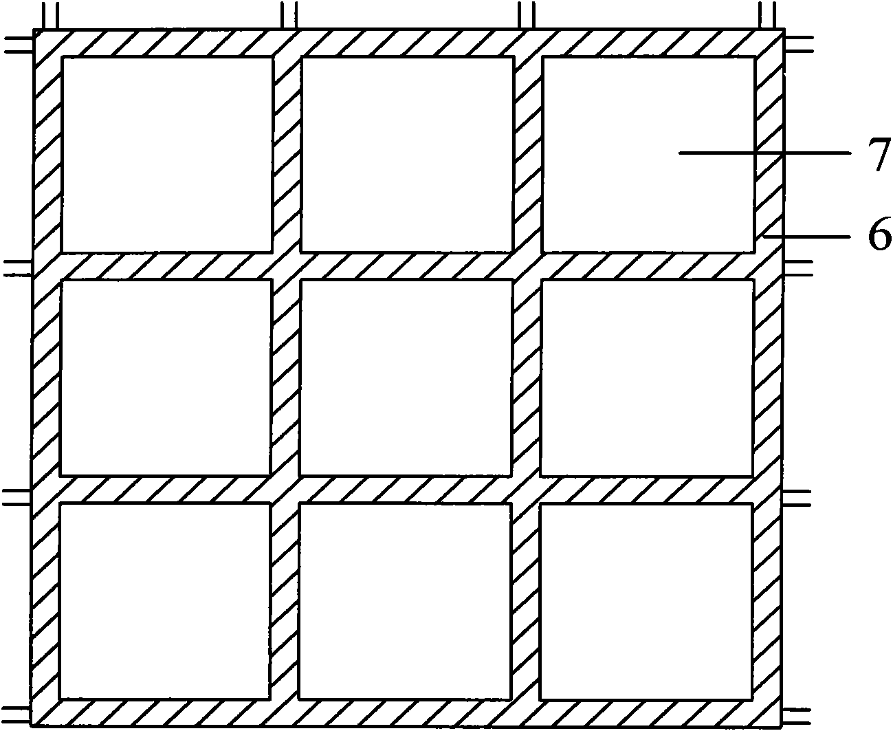 Multi-ribbed composite wallboard outer insulation integrated technology and construction process thereof