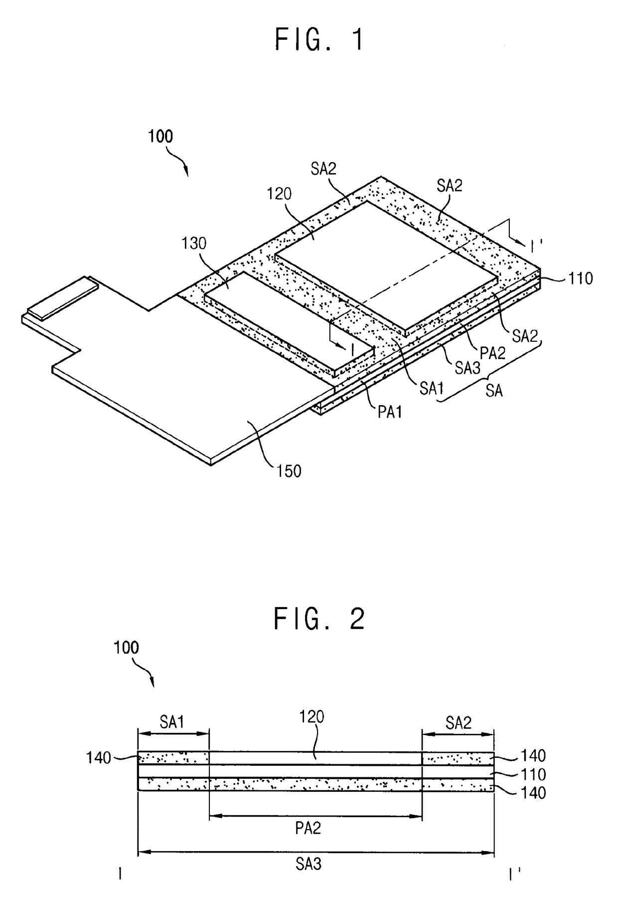 Display device and a method of measuring a strain of the display device