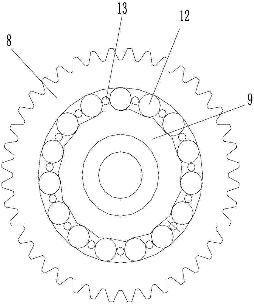 Double-cone friction transmission self-adaptive automatic variable speed spindle assembly