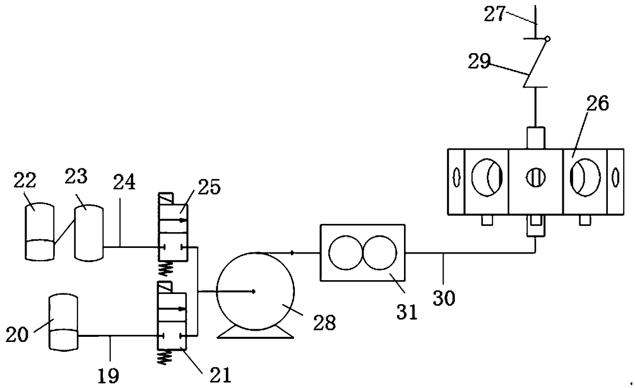 Portable electronic nose for rapidly detecting freshness of animal-derived feed