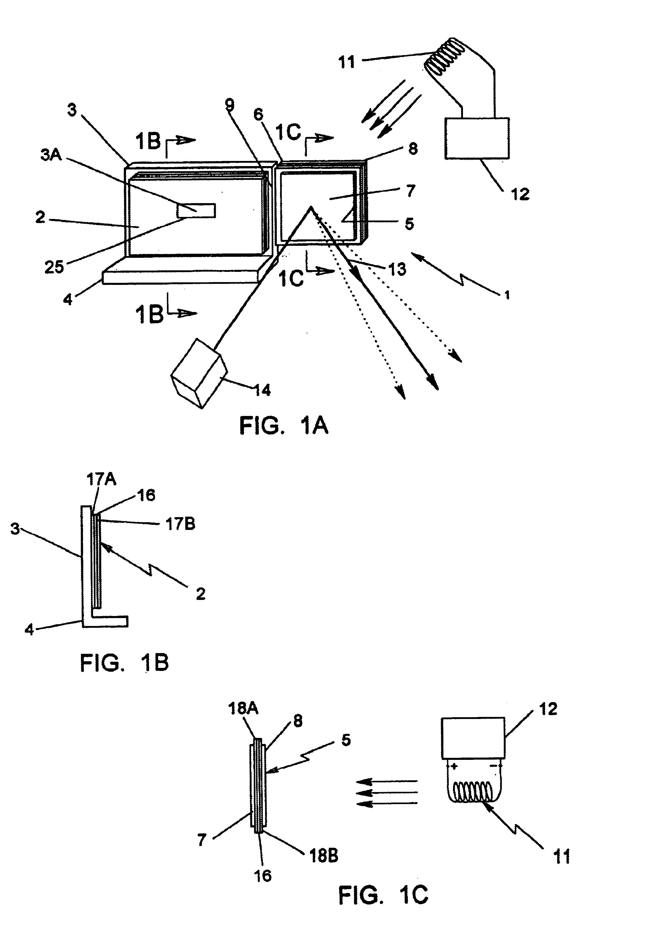 Laser beam scanning device employing a scanning element having a flexible photo-etched gap region disposed between an anchored base portion and a light beam deflecting portion having a natural frequency of oscillation tuned by the physical dimensions of said flexible photo-etched gap region and forcibly oscillated about a fixed pivot point at an electronically-controlled frequency of oscillation substantially different from said natural resonant frequency of oscillation