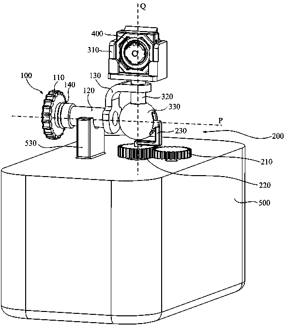 Rotary camera device