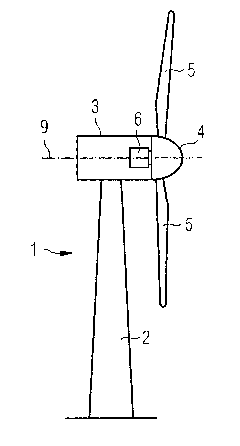 Wind turbine and method for measuring the pitch angle of a wind turbine rotor blade