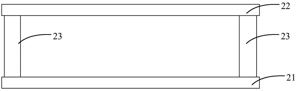 Curved surface display panel and display device