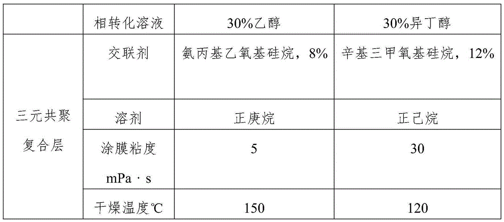 Organic steam corrosion-resistant gas separation film and preparation method thereof