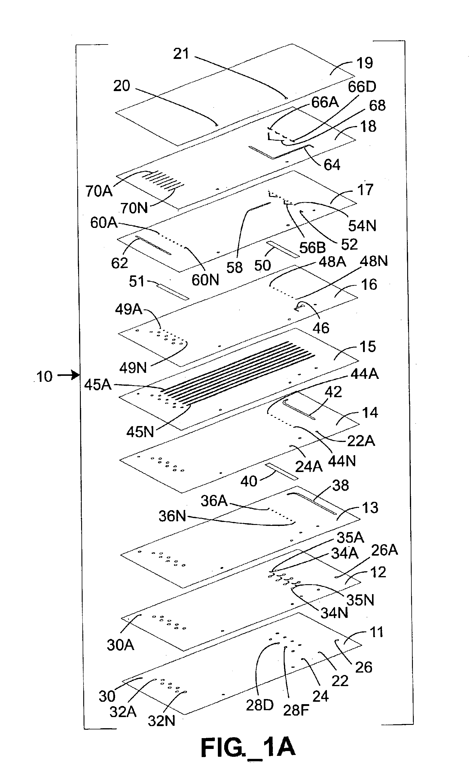 Separation column devices and fabrication methods