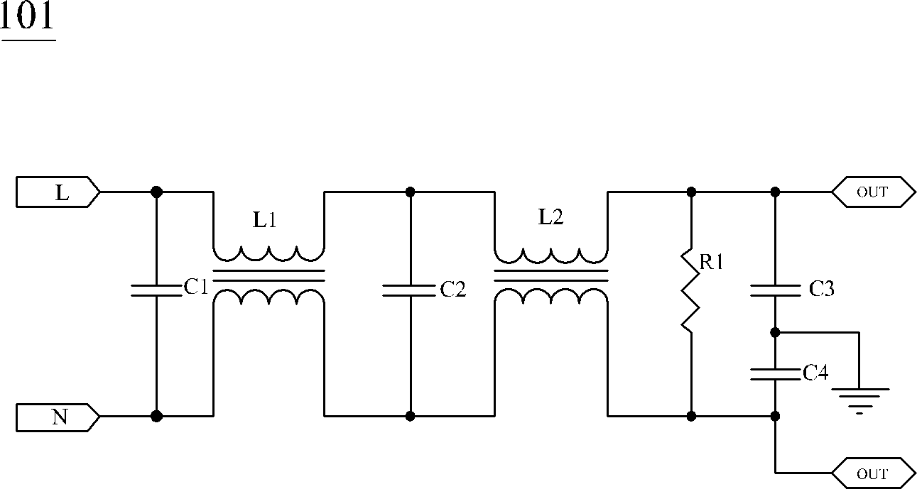 Electronic ballast of low-frequency nonpolar lamp