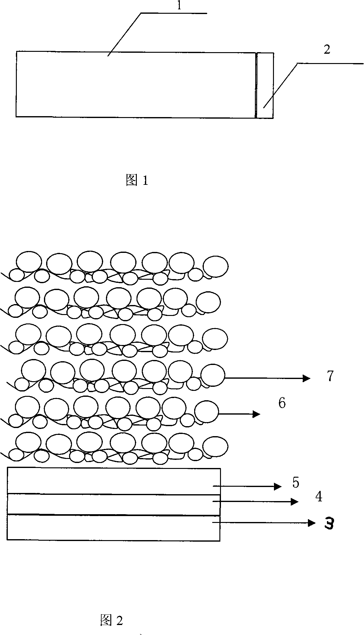 Manufacturing method of biology enzymic electrode used for detecting pesticide residue