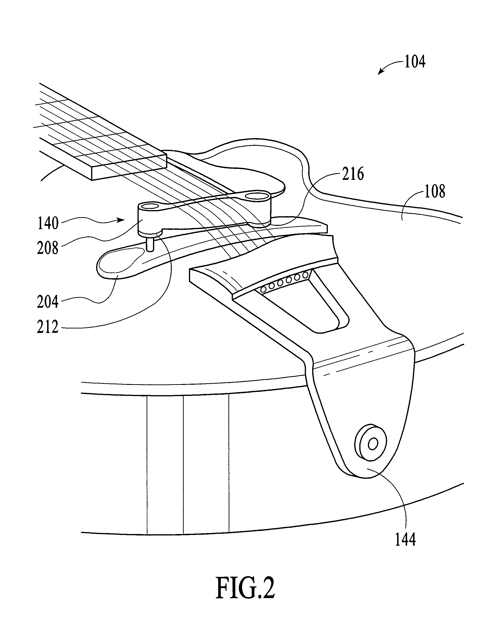 Stringed musical instrument having a hybrid arch-top and flat-top soundboard