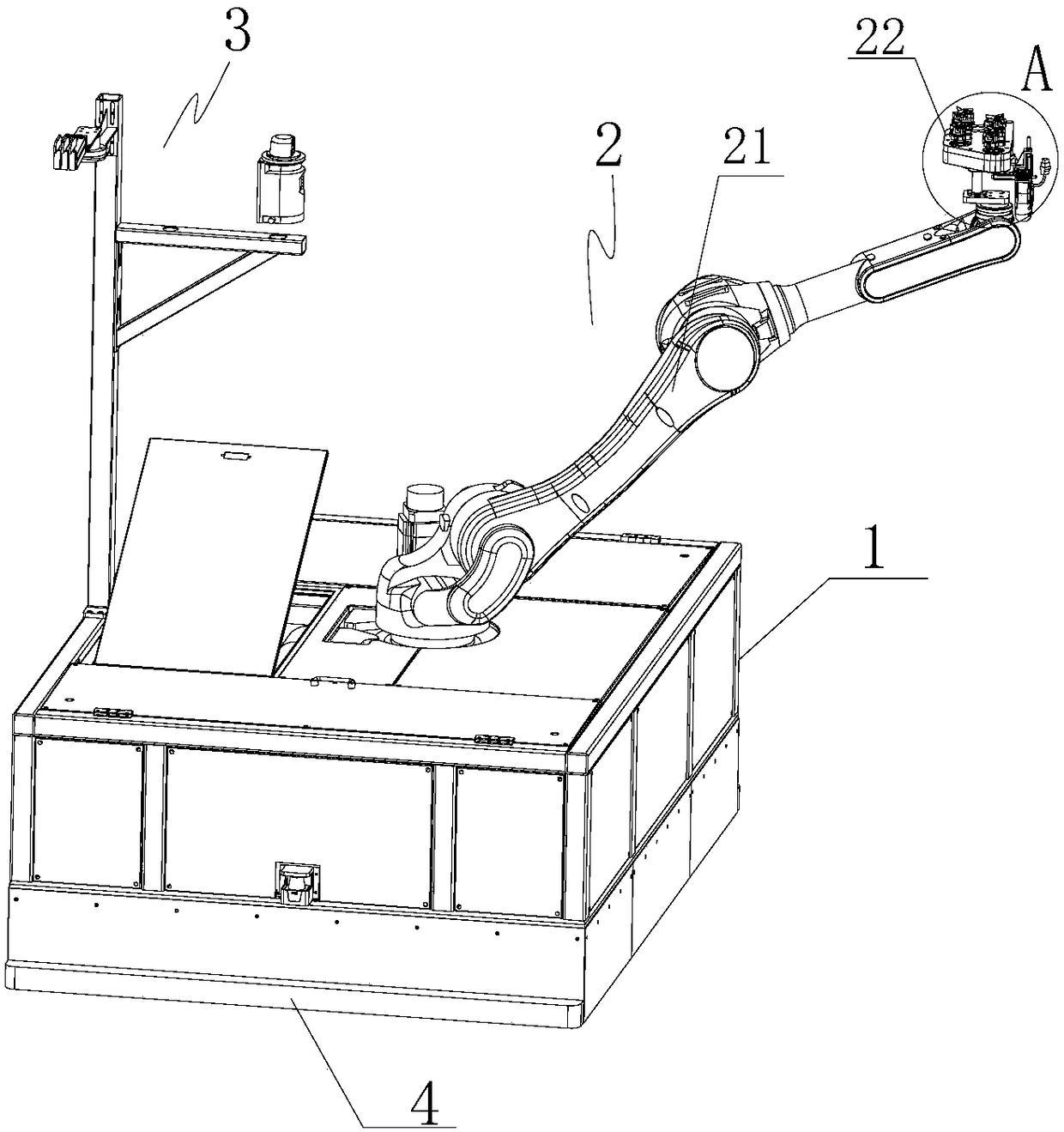 An automatic cleaning system