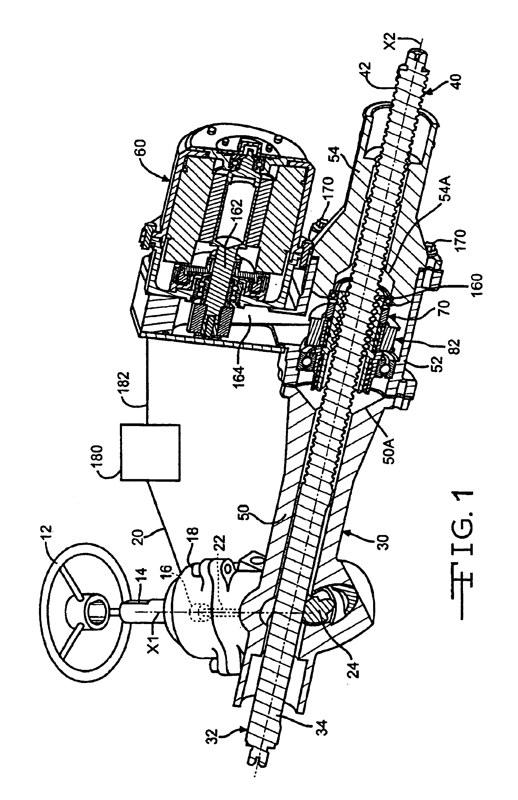 Electric power steering assembly