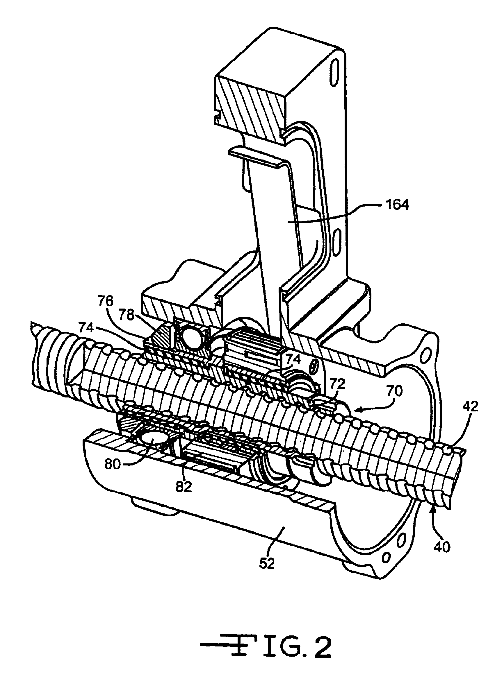 Electric power steering assembly