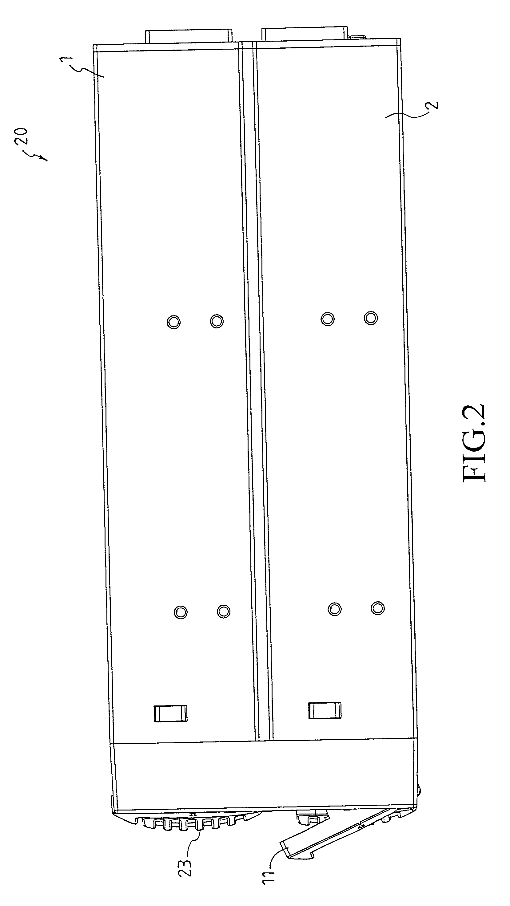 Automated disk-ejection apparatus and disk array having the same