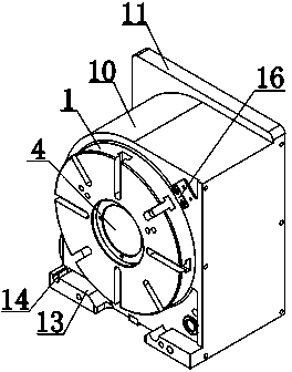 Powder processing convex block setting machine disk