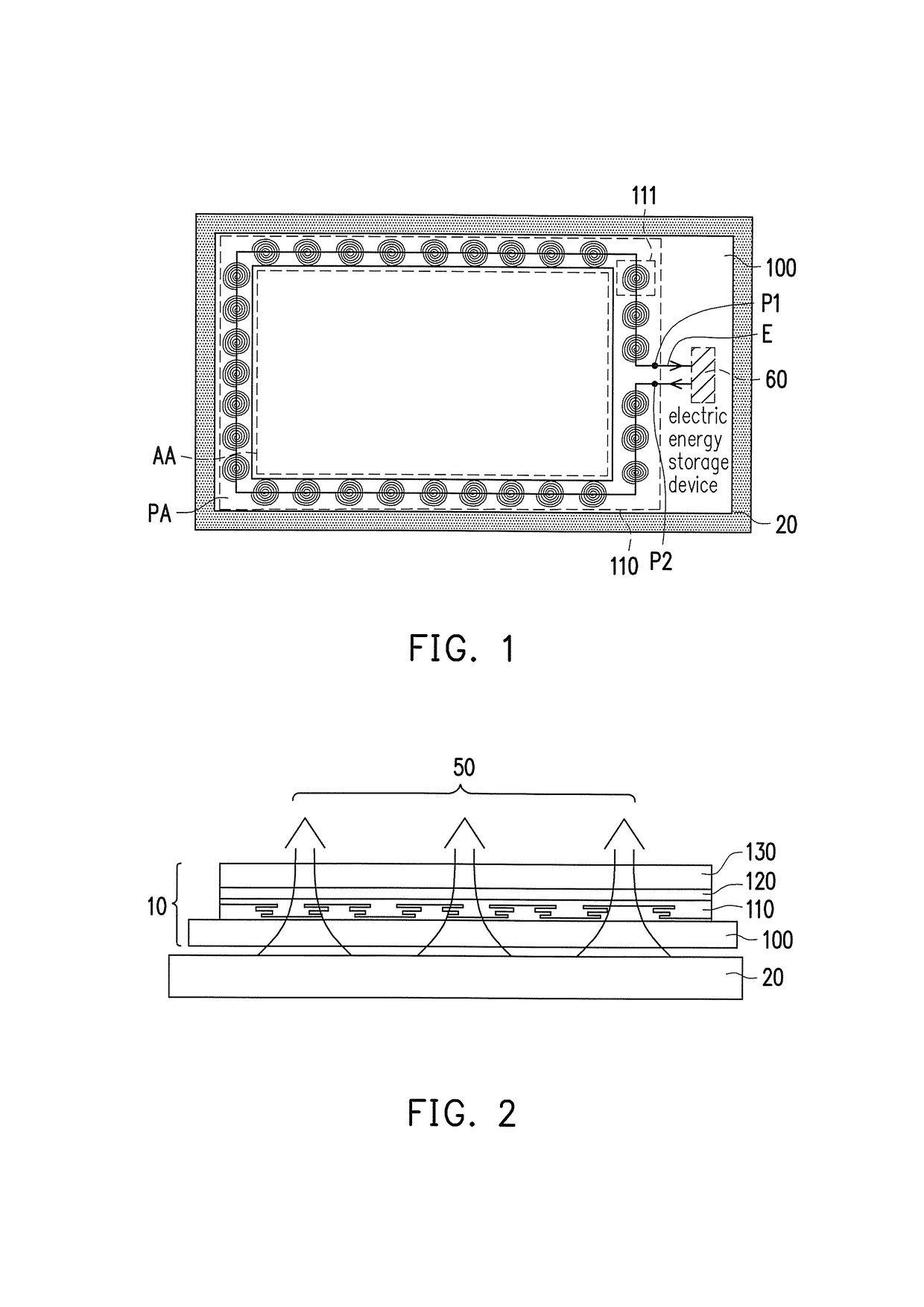 Display panel with coil layer for wireless charging