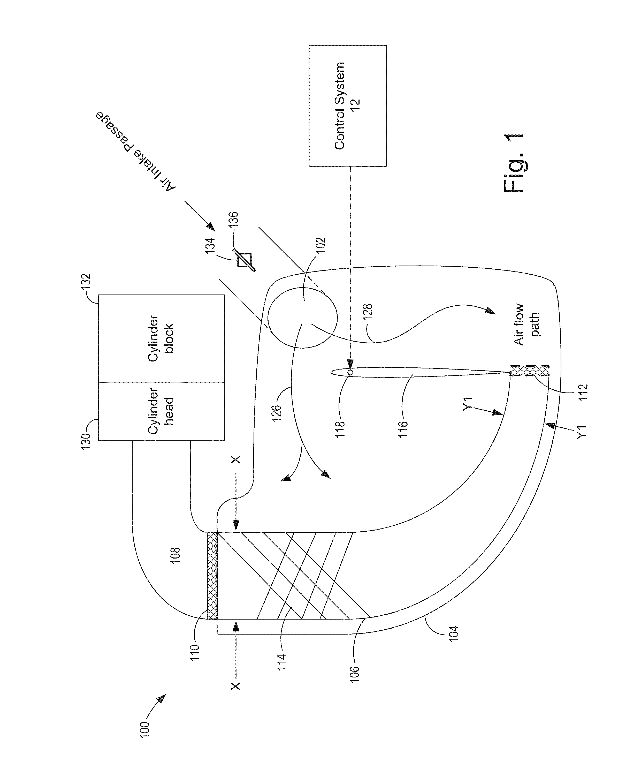 Air trap variable manifold runners