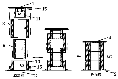 Gallery bridge wind load wind tunnel testing device by considering distance between bridge floor and water surface