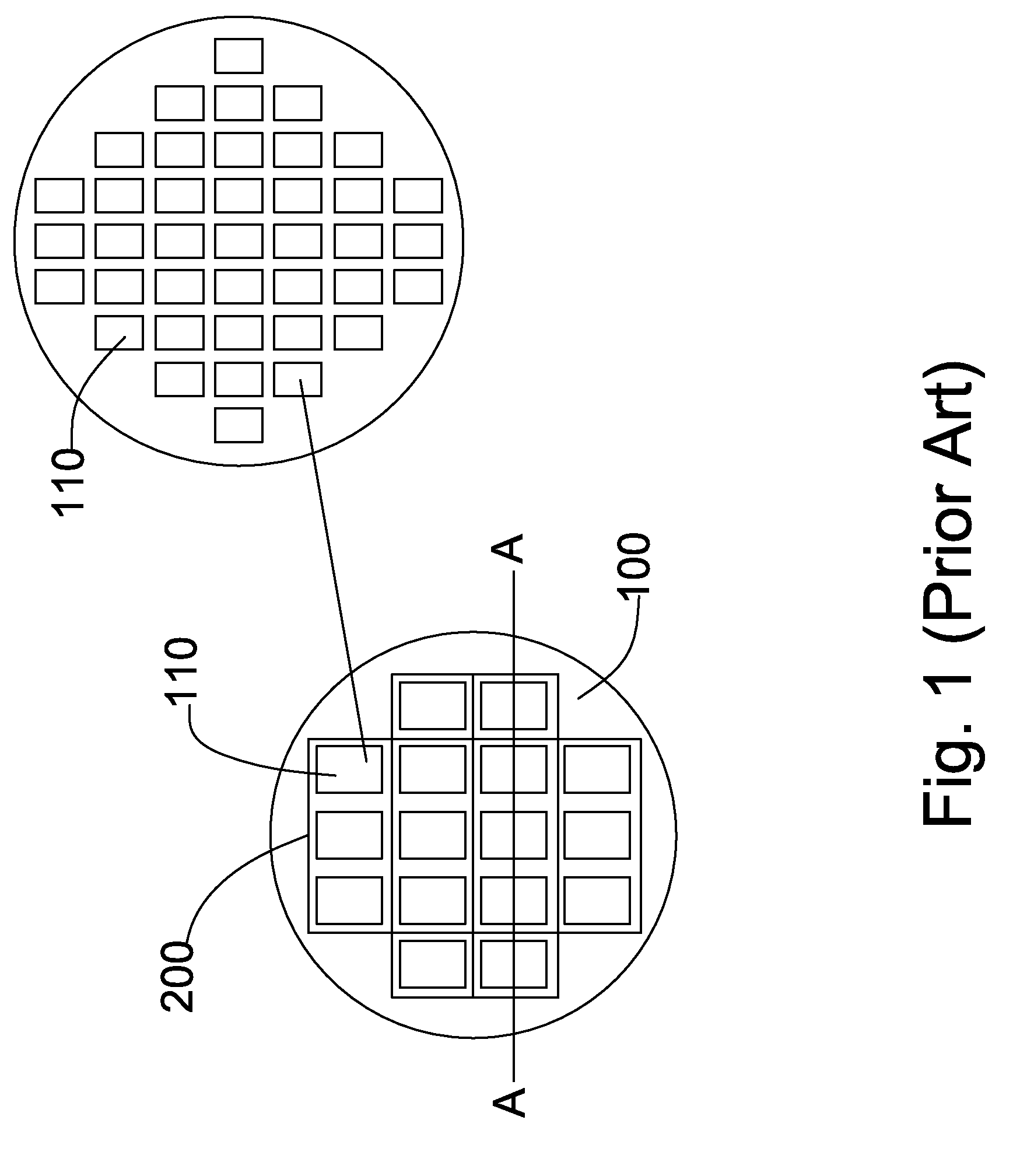 Die rearrangement package structure using layout process to form a compliant configuration