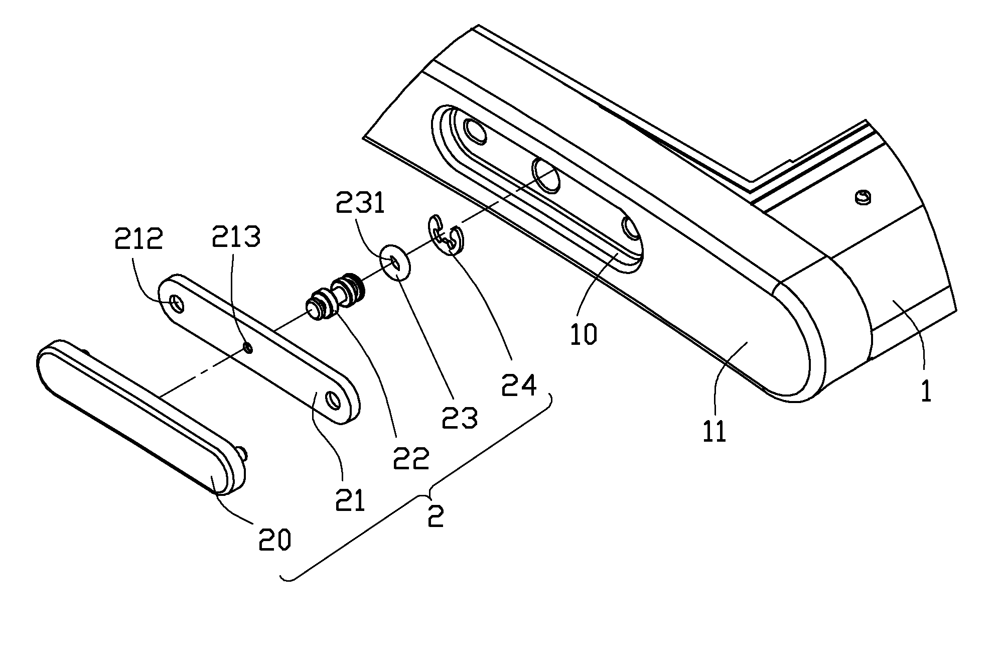 Watertight button and electronic device having the same