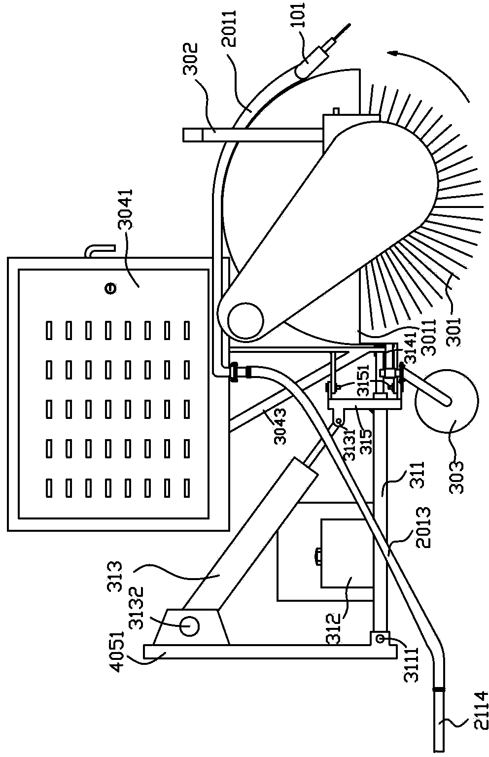 Multifunctional cleaning vehicle for road washing operation